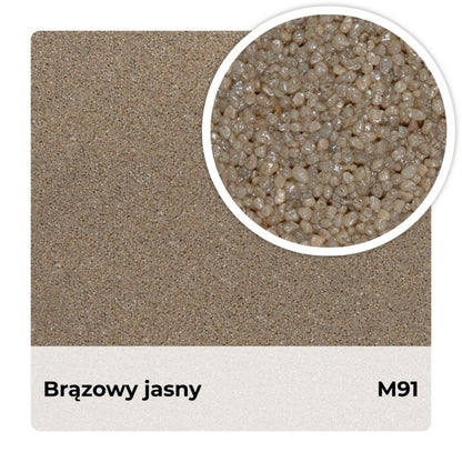 Mosaikpuds Lys Brun M91 12,5 kg