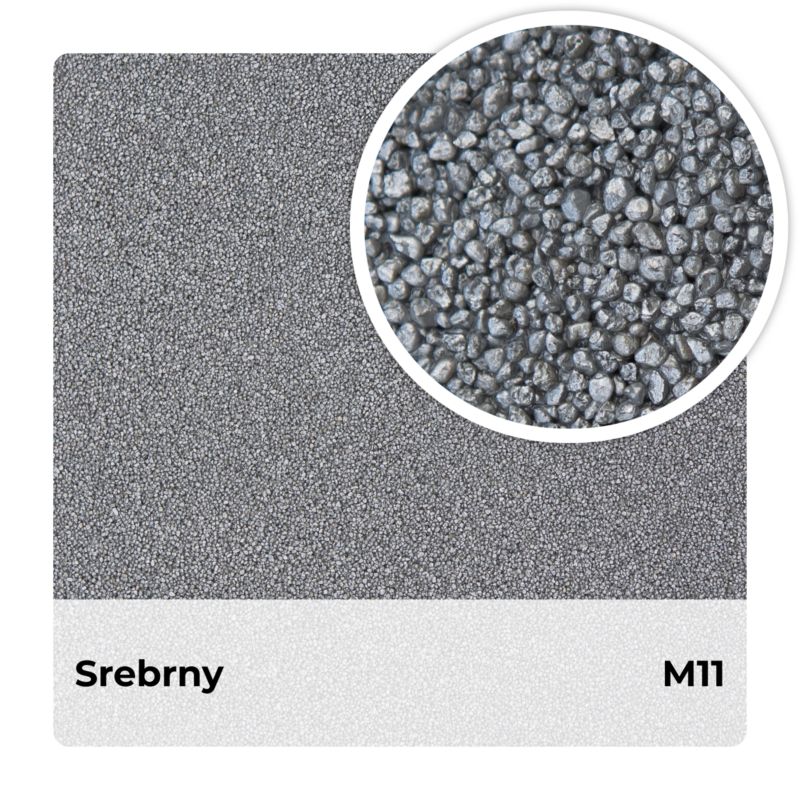 Mosaikpuds M11 25 kg Sølv | 5905748457435