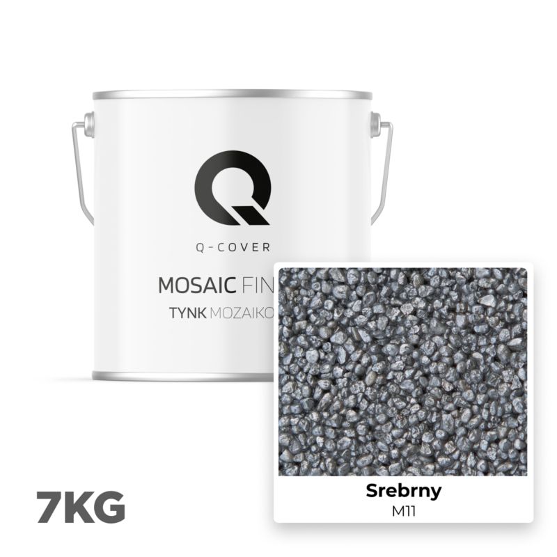 Mosaikpuds M11 7 kg Sølv