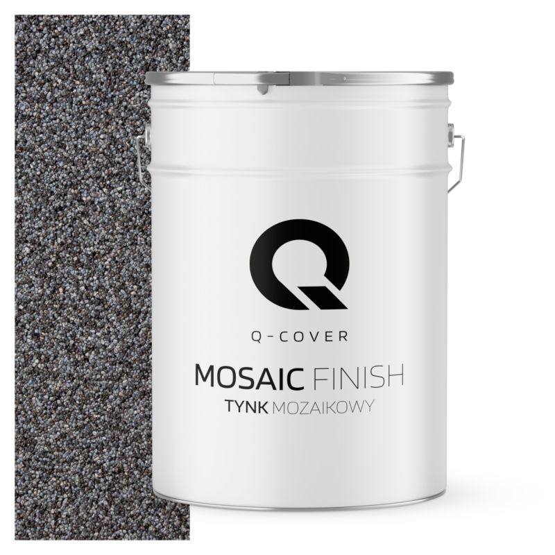 Mosaikpuds M42 25 kg Mørk Grafitgrå
