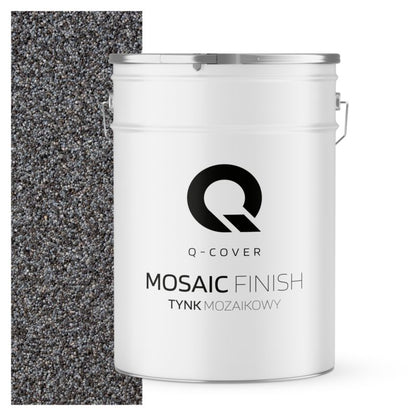 Mosaikpuds M42 25 kg Mørk Grafitgrå