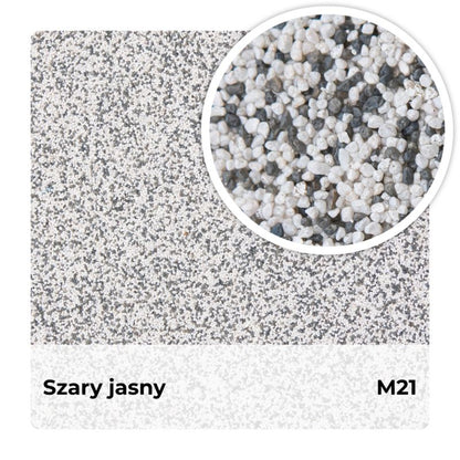 Mosaikpuds M21 25 kg Lysegrå 6,6 m² | 5905748002857