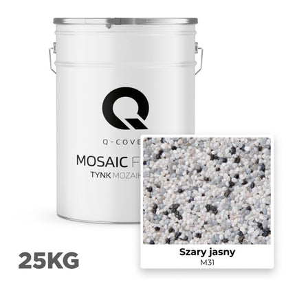 Mosaikpuds M31 25 kg Lysegrå