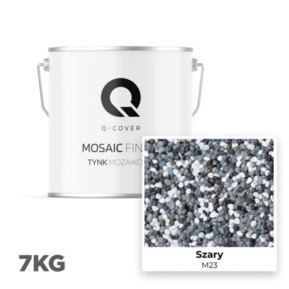 Mosaikpuds M23 7 kg Grå