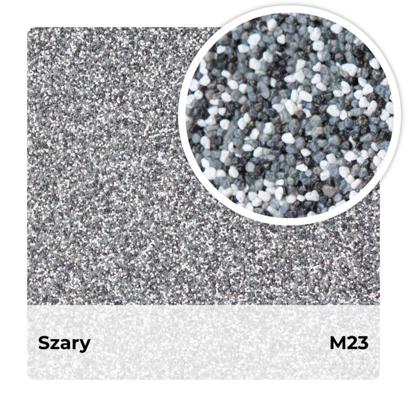 Mosaikpuds M23 7 kg Grå