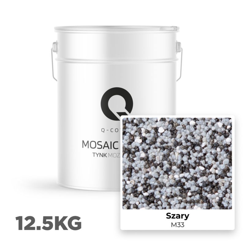 Mosaikpuds Grå M33 12,5 kg
