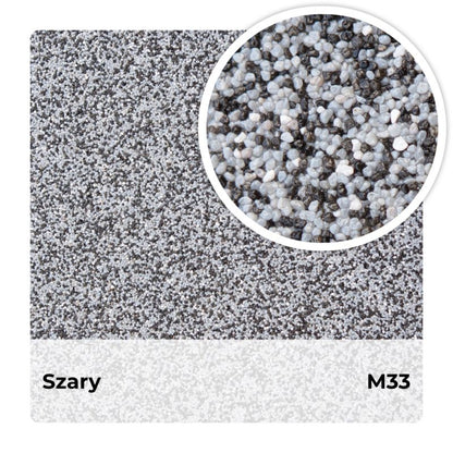 Mosaikpuds M33 25 kg Grå