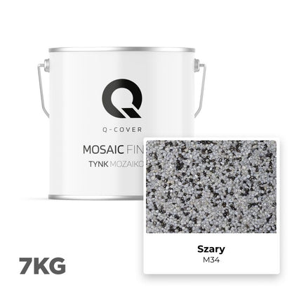 Mosaikpuds M34 7 kg Grå