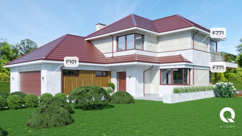 Silikonepuds Facade 1 mm Knust Hvid / Beige 15 kg