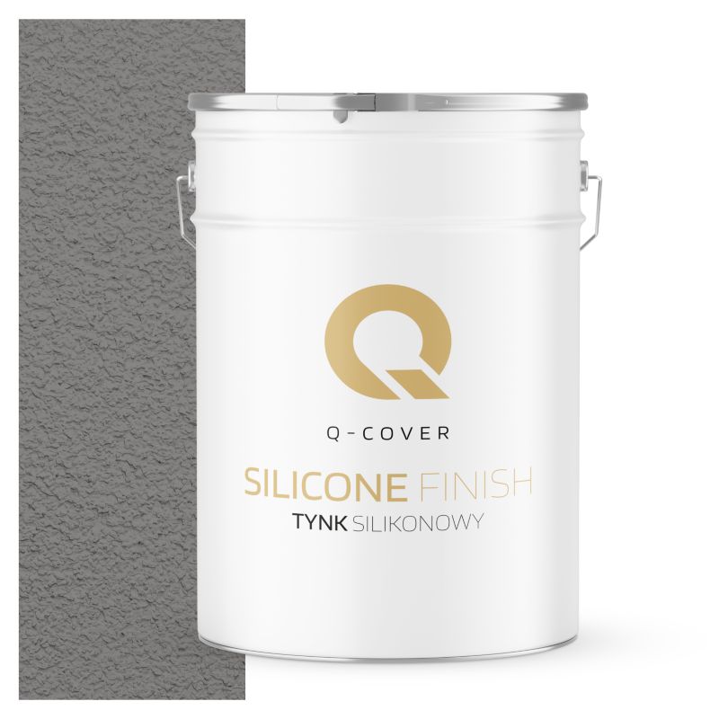 Silikonepuds Facadepuds 1 mm Stålgrå 25 kg