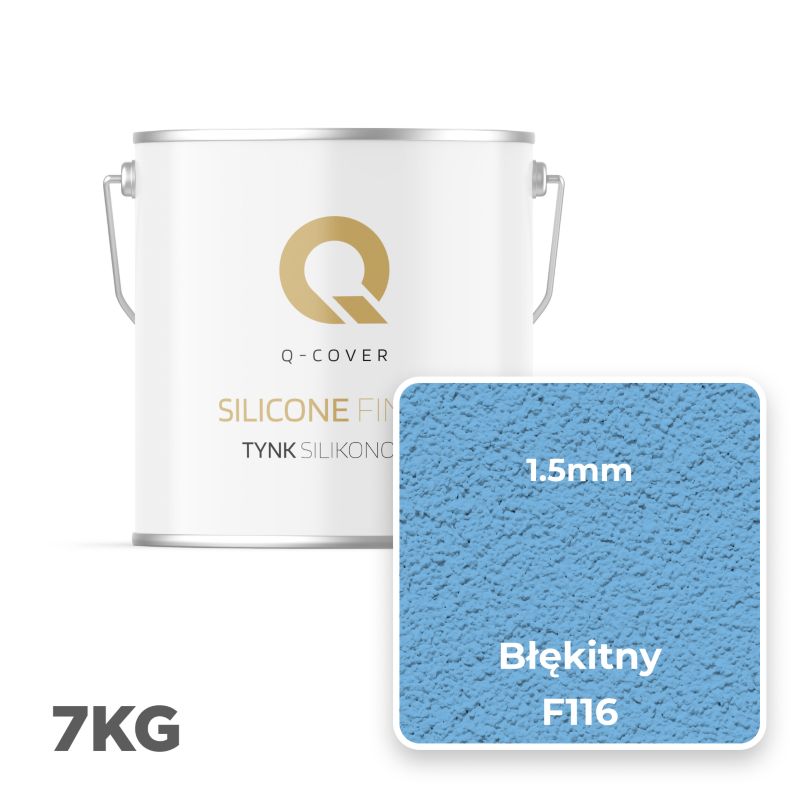 Silikonepuds Baranek 1,5 mm Lyseblå F116 7 kg