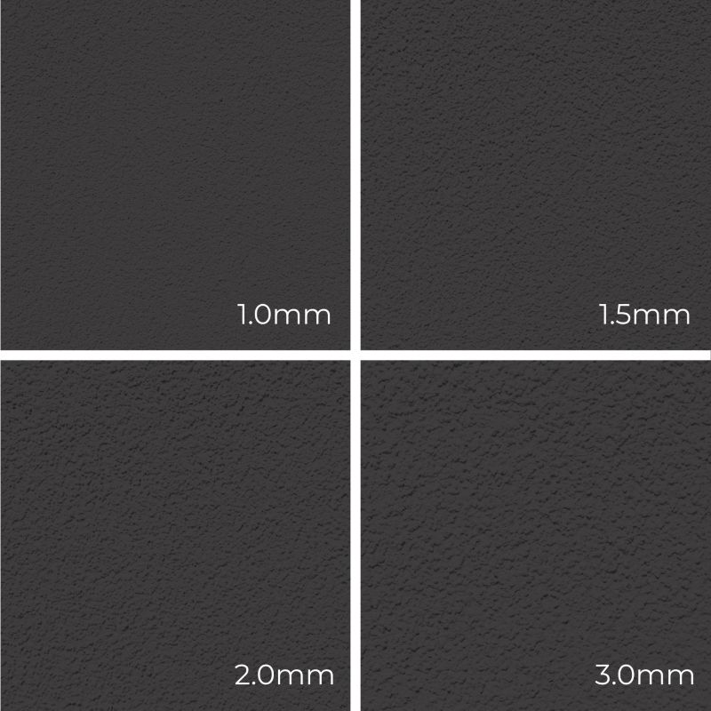 Silikonepuds Facade 1,5 mm Sort 7 kg F268