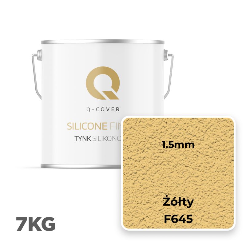 Silikonepuds Facadepuds Rillet 1,5 mm Gul 7 kg | F645