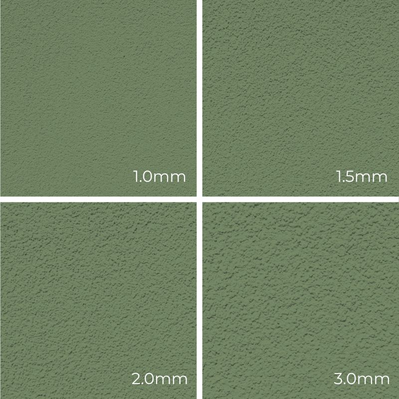 Silikonepuds 1,5 mm Mørkegrøn F476 15 kg