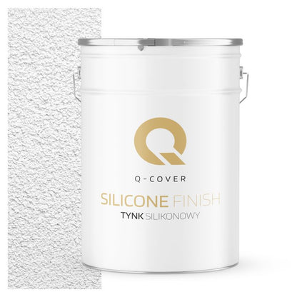 Silikonepuds Facade Rillet 2 mm Varm Hvid 25 kg