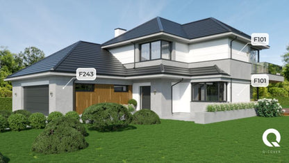 Silikonepuds Facade Rillet 2 mm Varm Hvid 25 kg