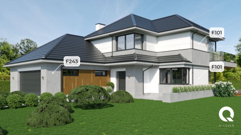 Silikonepuds Facade Rillet 2 mm Varm Hvid 25 kg