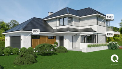 Silikonepuds Facade Rillet 2,0 mm Gråhvid 15 kg