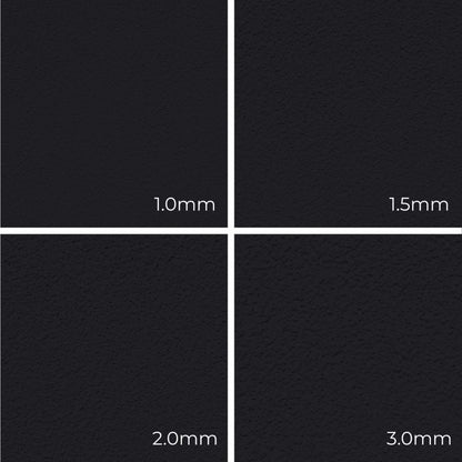 Silikonepuds 2,0 mm 7 kg Dyb Sort RAL9005
