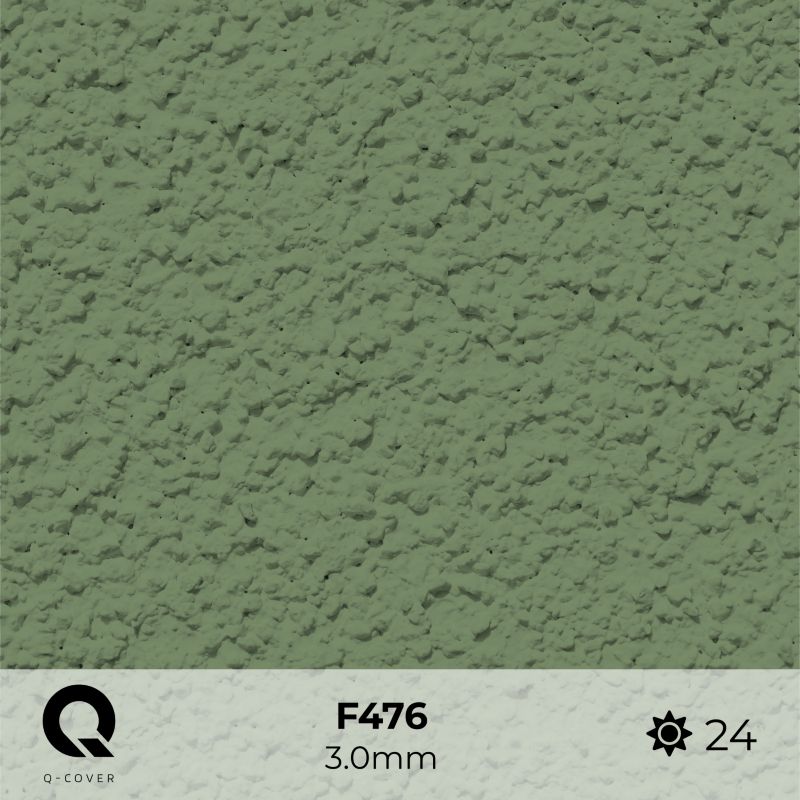 Silikonepuds Facade 3,0 mm Mørkegrøn F476 7 kg