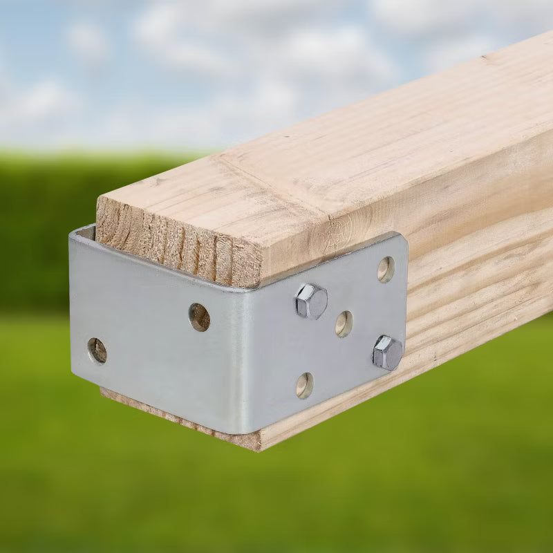 U-Stolpebærer 70 mm Varmgalvaniseret Stål