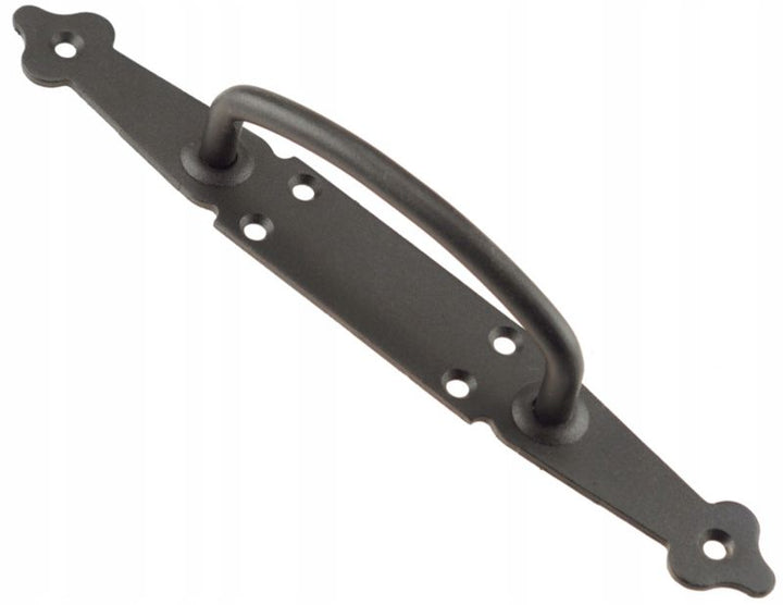 Dørgreb Rustik 270 mm Sort Stål
