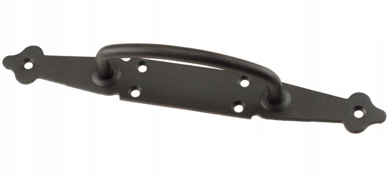 Dørgreb Rustik 270 mm Sort Stål