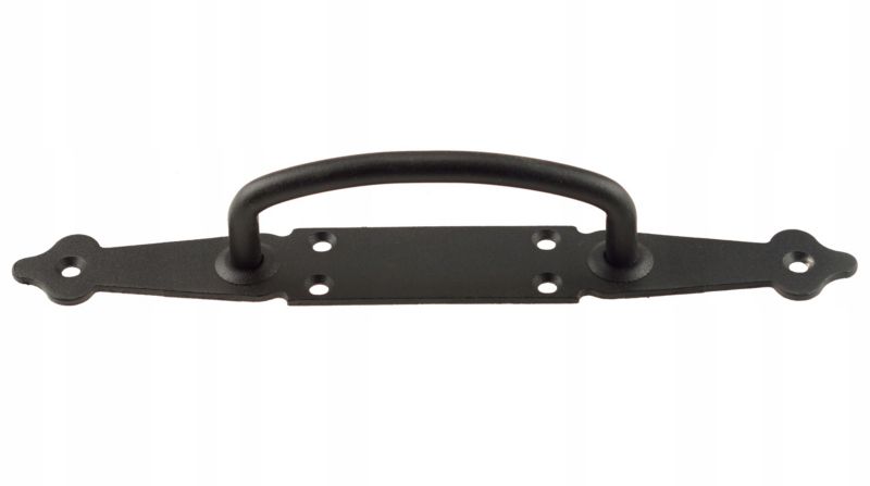 Dørgreb Rustik 270 mm Sort Stål