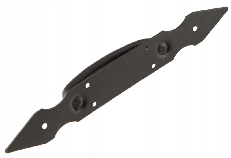 Dørgreb Dekorativ 320 mm Sort