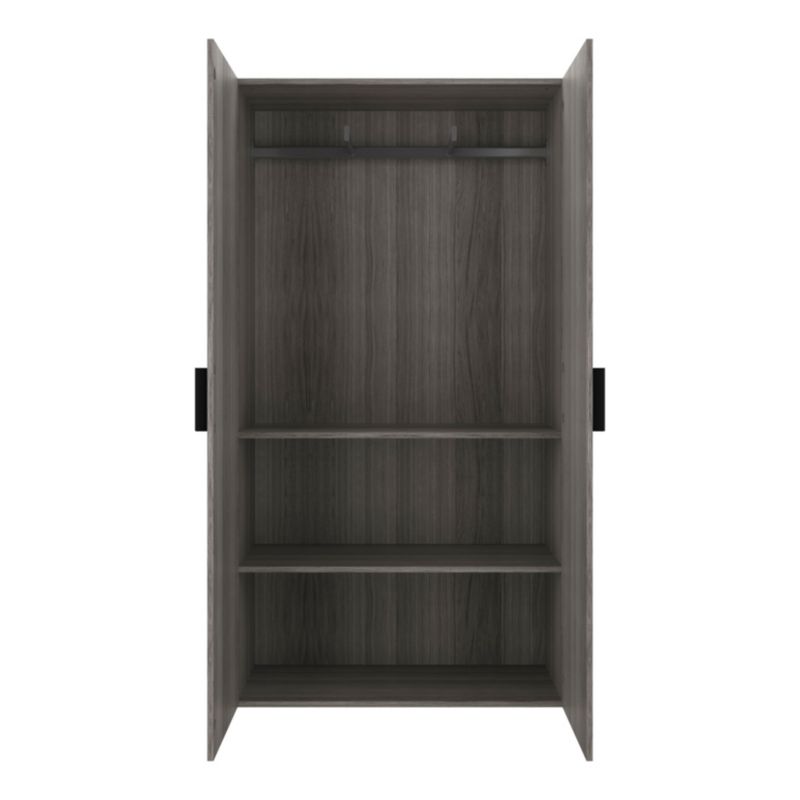 GoodHome Atomia kantgreb 16,5 cm mat-sort 2 stk.