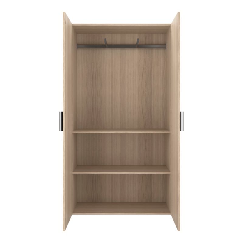 GoodHome Atomia kantgreb 16,5 cm grå 2 stk.