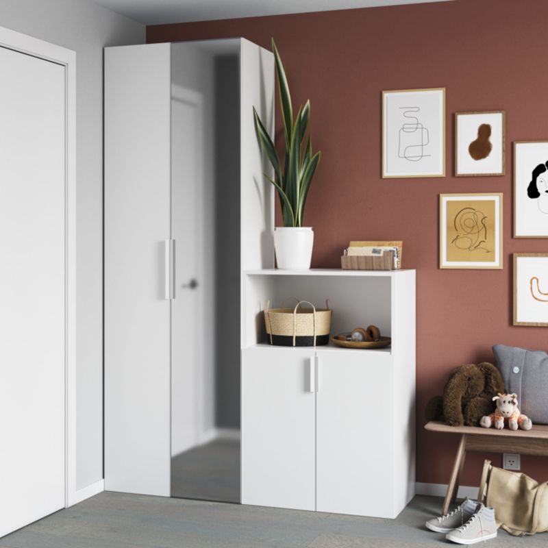 GoodHome Atomia kantgreb 29,3 cm hvid 2 stk.