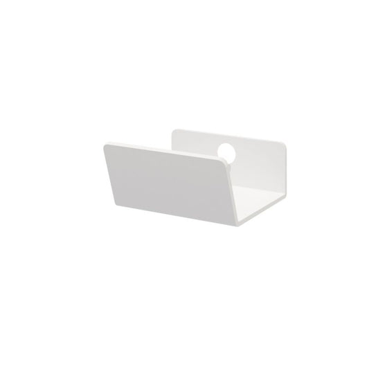 GoodHome Atomia kantgreb 3,7 cm hvid 2 stk.