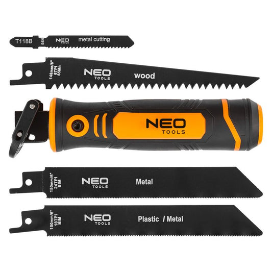 NEO TOOLS universal klingeholder med klinge på 12,5 mm, 1 stk.