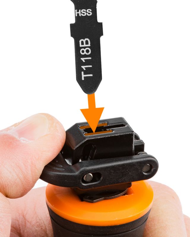 NEO TOOLS universal klingeholder med klinge på 12,5 mm, 1 stk.