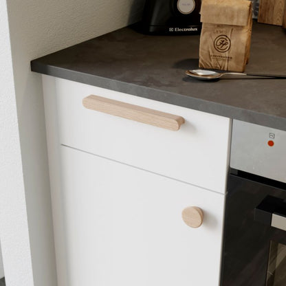 GoodHome køkkenmøbelgreb i naturligt træ 220 mm