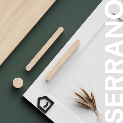 GoodHome køkkenmøbelgreb i naturligt træ 220 mm