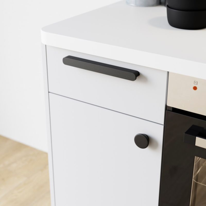 GoodHome Serrano køkkenmøbelgreb 240 mm sort træ