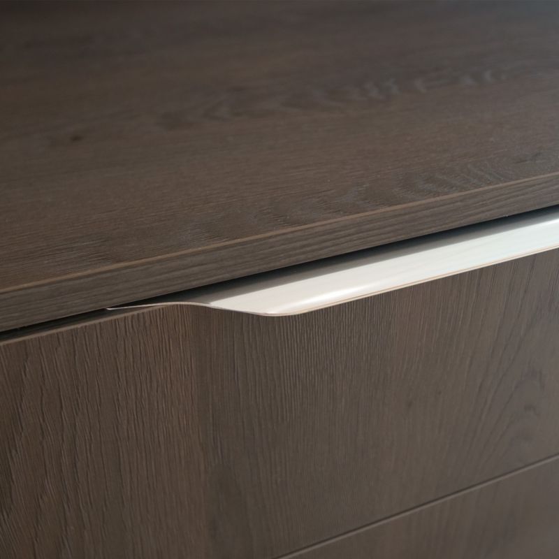 GoodHome Imandra 100 cm aluminiumsramme til underskab, 2 stk.