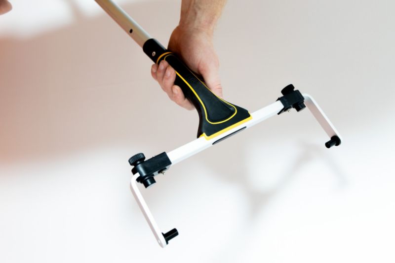 Regulerbart malerrullehåndtag til ruller på 30-46 cm