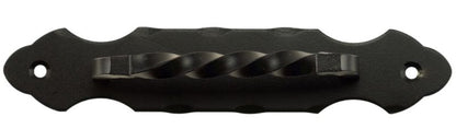 Dørgreb Retro 190 mm Sort Stål