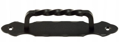 Dørgreb Retro 190 mm Sort Stål