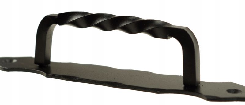 Dørgreb Retro 190 mm Sort Stål