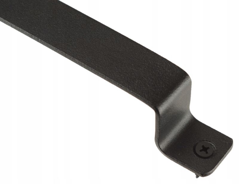 Dørgreb Loft 160 mm Sort Stål 2 Stk.