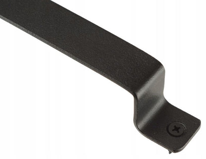 Dørgreb Loft 160 mm Sort Stål 2 Stk.