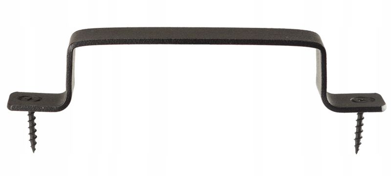 Dørgreb Loft 160 mm Sort Stål 2 Stk.