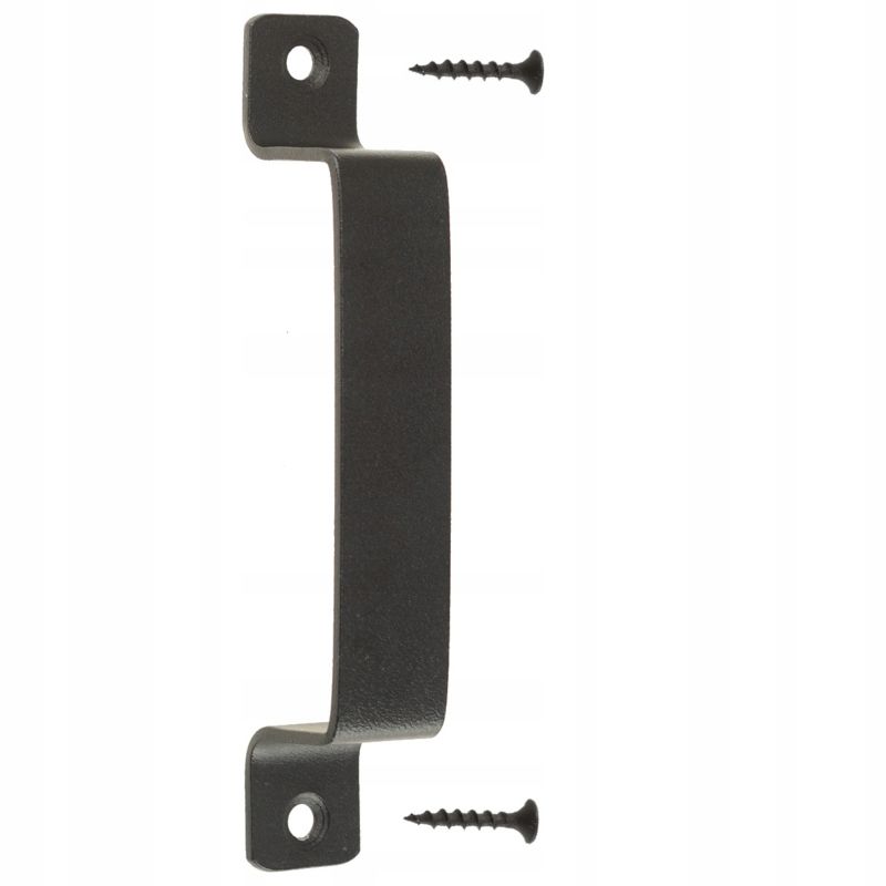 Dørgreb Loft 160 mm Sort Stål 2 Stk.