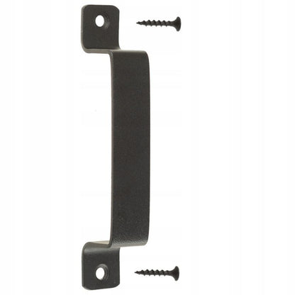 Dørgreb Loft 160 mm Sort Stål 2 Stk.
