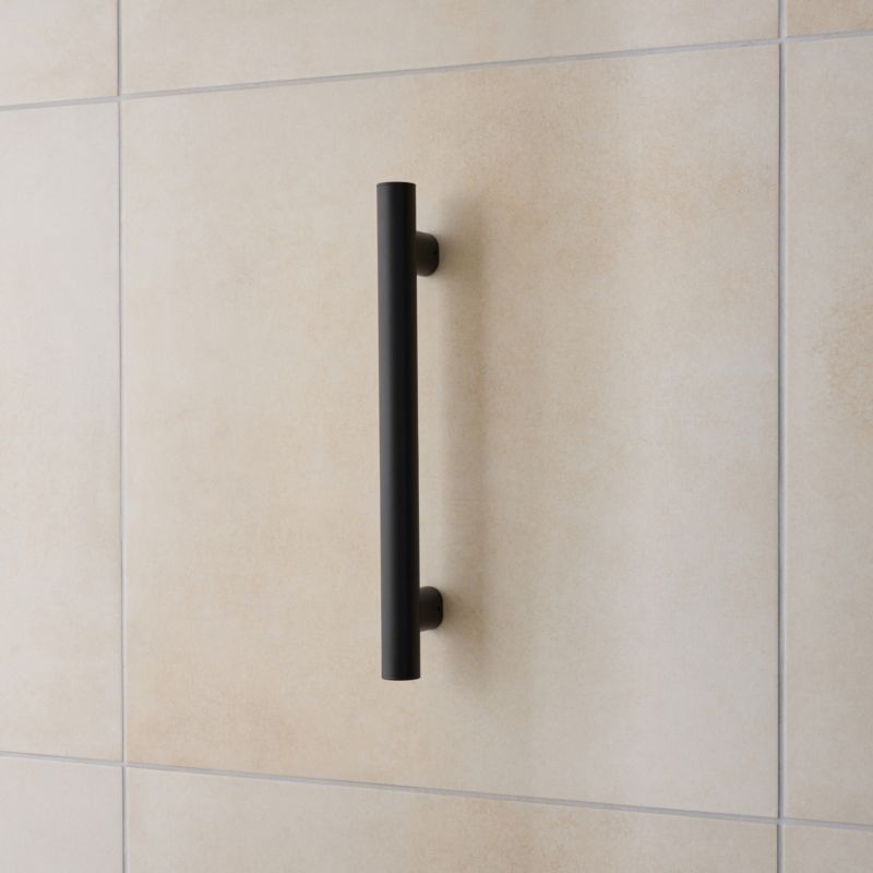 Støttegreb 30 cm Sort Rustfrit Stål