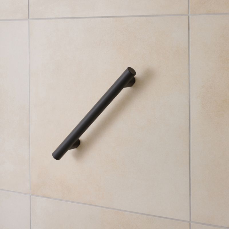 Støttegreb 30 cm Sort Rustfrit Stål